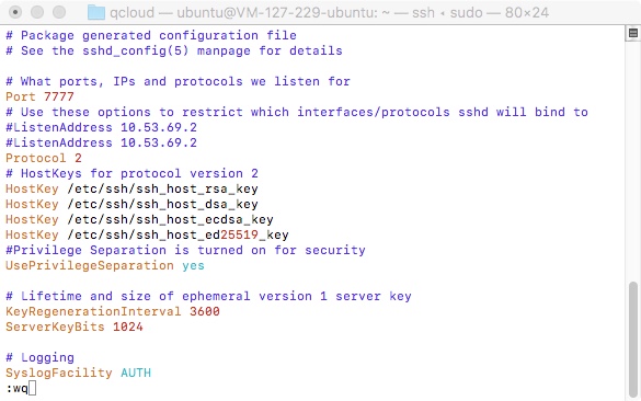 Ubuntu修改SSH端口